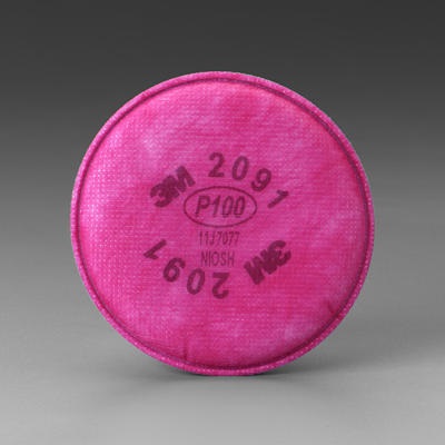 3M 70070614410 Pink Disk Filter, 4.3 Inch L X 4.3 Inch H 7000051991/7100242461 3-M70070614410