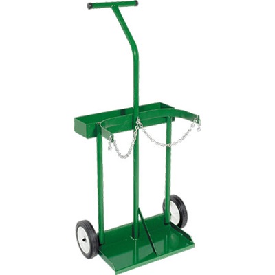 Anthony 39 7&quot; Solid Rubber Wheel Cylinder Cart (021-39 ANT0039 ANT0039