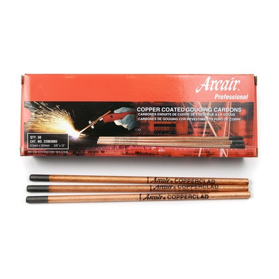 Details about   Arc Air Electrode Gouging Carbon 6-12mm Dia Rods Carbones Copperclad DC 355mm L 