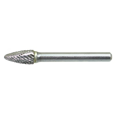 Double Cut Cylindrical Radius End 3//4 Cutting Length 1//4 Shank Diameter Drillco 7000C Series Magnum Solid Carbide Bur Pack of 1 3//8 Head Diameter