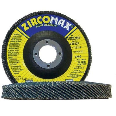 Norton BlueFire Flat Flap Disc T27 4-1/2 x 5/8-11 P40 Zirconia Alumina 10 Pack Norton BlueFire Flat Flap Disc T27 4-1/2 x 5/8-11 P40 Zirconia Alumina 10 Pack