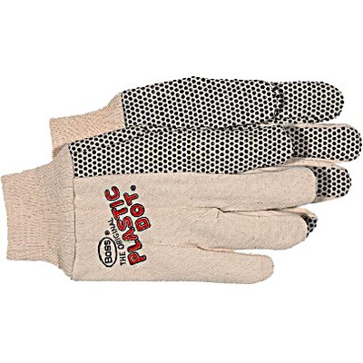 black dot cotton gloves