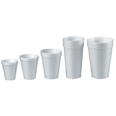 DART 16oz Foam Cups, Case of 500ct, 16J165