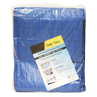 Ez Source 10&#39;X 12&#39; Blue Poly (Cwc# 070622 )Tarp GNSTARPP1012 GNSTARPP1012