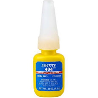 thumbnail image 2 of Loctite 404 Instant Adhesive – 0.33oz (9.3g) Bottle, Henkel 135465 2 of 6