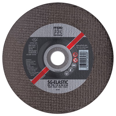 Pferd 63104 46-Grit Alo2 Type 27 Depressed Center Cut-Off Wheel, 4-1/2 Inch X 1/8 Inch X 7/8 Inch 63104 PFE63104