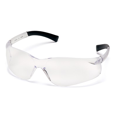 Pyramex S2510s Clear Polycarbonate Wraparound Ztek Safety Glasses S2510S PYRS2510S