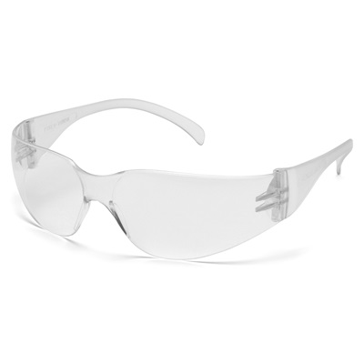 Pyramex S4110s Clear Polycarbonate 4100 Series Intruder Safety Glasses � PYRS4110S