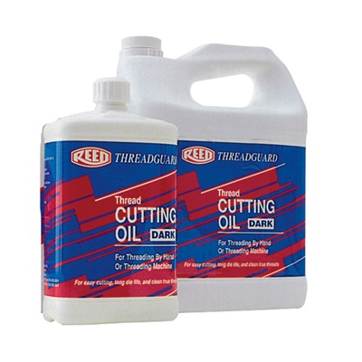 Reed D06120 Threadguard Cutting Oil, 1 Gallon Can, Dark Amber Liquid ...