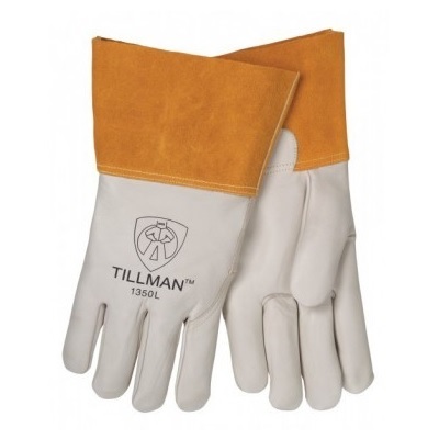 Black Stallion 25 Premium Grain Cowhide Leather Mig Welding Gloves Size L & XL 