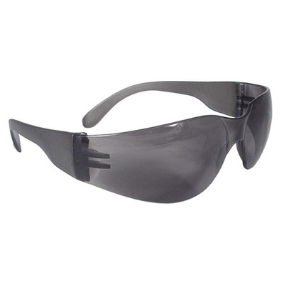Radians Mirage Mr0120id Smoke Polycarbonate Frameless Wraparound Safety Glasses RPGMR0120ID RPGMR0120ID
