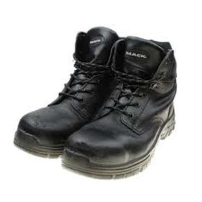 Mack Tradesman Size 10 Black Work Boots 