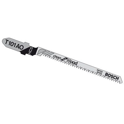 Bosch T101ao100 3&quot; 20Tpi Hcs Bosch Shank Jigsaw Blade T101AO100 SBPT101AO100