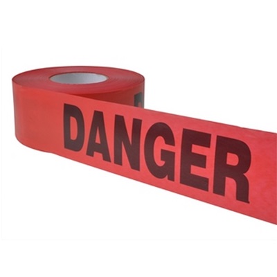 Tapmagic Edanger Danger Adhesive Safety Tape, Red, 3 Inch X 1000 Ft TAPEDANGER TAPEDANGER