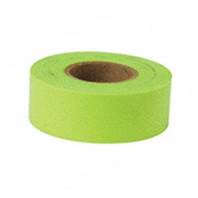 Tapmagic 17026 Pvc Surveyor Flagging Tape Green 1 3 16 Inch W X - detailed description