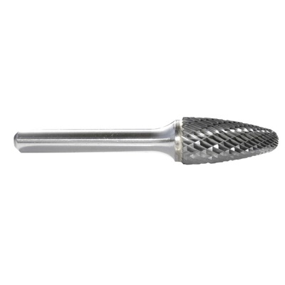 2-1/2 Overall Length 1/2 Size SF-13 1/2 Size 1/4 Shank Diameter 2-1/2 Overall Length 1/2 Diameter 3/4 Length of Cut Titan USA 1/2 Diameter 1/4 Shank Diameter Titan TB19402 Solid Carbide Bur Double Cut Round Nose Tree 3/4 Length of Cut 2-1/2 Overall Length 1/2 Size SF-13 1/2 Size 1/4 Shank Diameter 2-1/2 Overall Length 1/2 Diameter 3/4 Length of Cut Titan USA 1/2 Diameter 1/4 Shank Diameter Titan TB19402 Solid Carbide Bur Double Cut Round Nose Tree 3/4 Length of Cut
