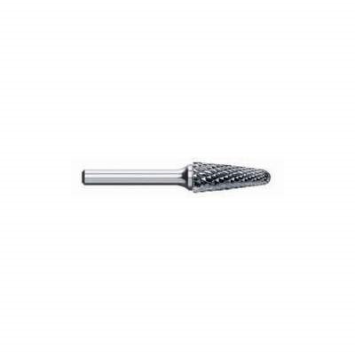 7-1/4 Overall Length Radius End 14 Degree Angle 1/2 Diameter 1/4 Shank Diameter Extended Shank Length 1-1/4 Length of Cut Standard Cut Titan TB19588 Solid Carbide Bur 7-1/4 Overall Length Radius End 14 Degree Angle 1/2 Diameter 1/4 Shank Diameter Extended Shank Length 1-1/4 Length of Cut Standard Cut Titan TB19588 Solid Carbide Bur