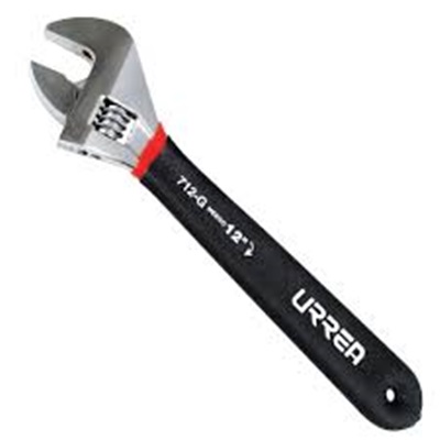 Urrea 706G 6&quot; Chrome Adjustable Wrench Cushion Grip (180005048)   URR706G