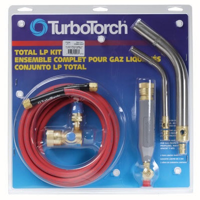 Victor Lp-1 Turbo Torch Kit W/4 & 6 Ti Map-Pro/Lp Gas 0386-0247 VIC0386