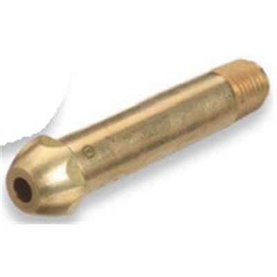 Western 15-3 Brass Regulator Nipple, 1/4 Inch Male Npt, 3 Inch L 15-3 WES15-3