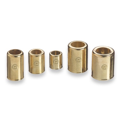 Western 7323 Brass Hose Ferrule, 0.525 Inch I.D. X 1 Inch L 7323 WES7323