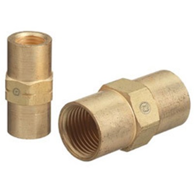 Western Aw-430 Brass Inert Hose Coupler, (B-Size) 5/8-18 Rh Female X (B-Size) 5/8-18 Rh Female AW-430 WESAW-430