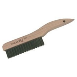 ANC387 - Anchor+387+Staple+Filled+Shoe+Handle+Brush%2c+Carbon+Steel+Wire+Filament