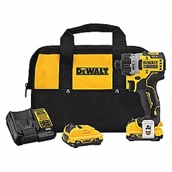 DEWDCF601F2 - DEWALT+12V+XMAX+SCREWDRIVER+KIT+1%2f4+BRUSHLESS