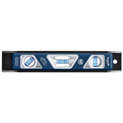 EMPEM81.9 - Empire+True+Blue+EM81.9+Heavy-Duty+Extruded+Aluminum+Magnetic+I-Beam+Structure+Torpedo+Level%2c+9+Inch%2c+3+Vials