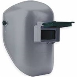 FIB4906GYBP - Fibre-Metal+Tigerhood+4906GYBP+Gray+Thermoplastic+Classic+Welding+Helmet%2c+2+Inch+H+x+4.25+Inch+W+Window