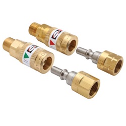 HAR4301654 - Harris+Flash-Guard+4301654+Brass+and+Stainless+Steel+Torch+Type+Right+and+Left+Quick+Connector%2c+B+9%2f16-18