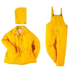 NEE1600S-2X - Neese+Industries+1600S+Polyester%2fVinyl+Economy+Rain+Suit%2c+Yellow%2c+2XL%2c+Snap