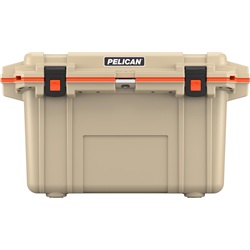PEL70Q-2-TANORG - PELICAN+70+QT+ELITE+COOLER+TAN%2fORANGE