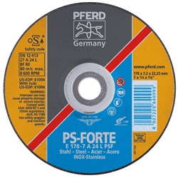 Aluminum Oxide PFERD 42163 2 COMBIDISC Abrasive Disc Type CD 120 Grit 100pk