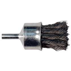 Pferd Advance 82612 Knotted Wire Wheel Brush, 6 Inch Dia., 0.02 Inch  Stainless Steel Wire 82612 PFE82612 - Gas and Supply
