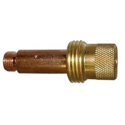 PFXPX45V27 - Profax+PX45V27+%238+1%2f8+Inch+Brass%2fCopper+Standard+Gas+Lens+Collet+Body