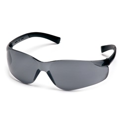 PYRS2520S - Pyramex+S2520S+Gray+Polycarbonate+Wraparound+Ztek+Safety+Glasses