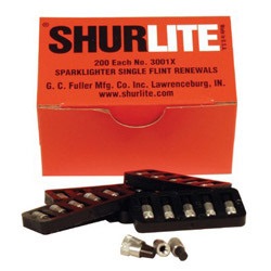 SHU3001X - Shurlite%c2%ae+3001X+Flint+Renewal+For+Universal+Single+%233011%2c+%233021%2c+%233001%2c+%233001B%2c+%231511%2c+%231521%2c+%231501+Flint+Lighters