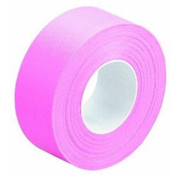 TAPEFLAGFP - TapMagic+17003+Poly+Vinyl+Flagging+Tape%2c+Fluorescent+Pink%2c+1-3%2f16+Inch+W+x+150+ft+L