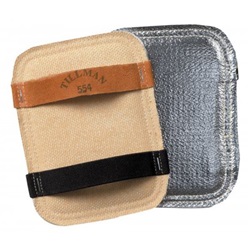 TIL554 - Tillman+554+Aluminized+Carbon+Kevlar+Top+Heavy-Duty+Back-Hand+Pad%2c+Tan%2c+7.5+Inch+L+x+5.5+Inch+W