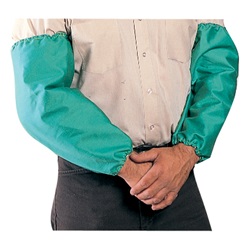 TIL6218 - Tillman+6218+100%25+Cotton+Westex+Proban+FR7A+Flame+Retardant+Standard+Welding+Sleeves%2c+Green%2c+XL%2c+18+Inch+L%2c+9+oz