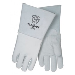 4 Cuff And Kevlar Lock Stitching Tillman Medium Pearl Top Grain Kidskin Unlined Premium Grade TIG Welders Gloves With Straight Thumb