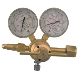VIC0781-1448 - Victor+0781-1448+Machined+Brass+Inert+Heavy-Duty+High+Pressure+SR+4+Professional+Regulator%2c+CGA-580%2c+200+-+3000+psig