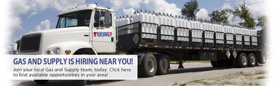 Gas and Supply is hiring near you! Join your local Gas and Supply team, today. Click here to find available opportunities in your area!